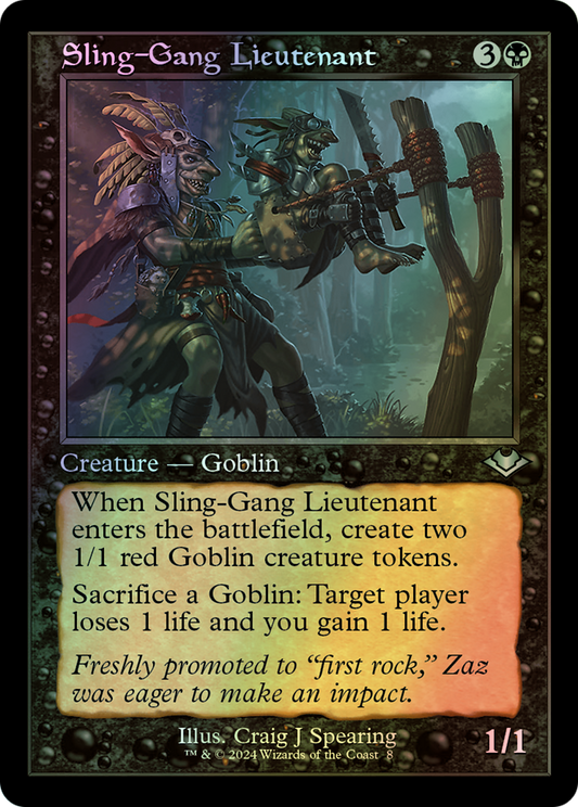 Sling-Gang Lieutenant (H2R) #8 [EN/F]