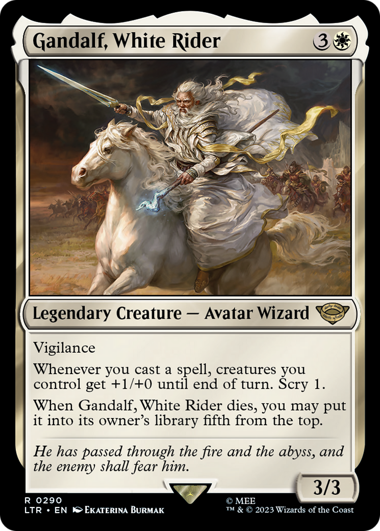 Gandalf, White Rider (LTR) #290 [EN/N]