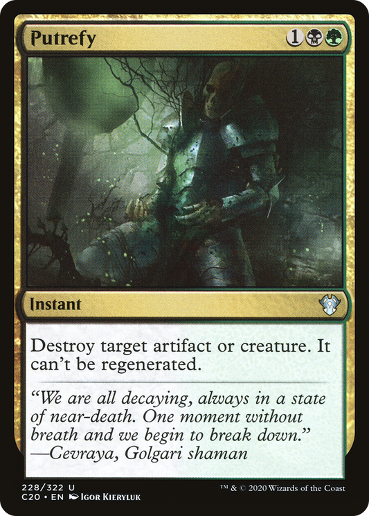 Putrefy (C20) #228 [EN/N] s/o