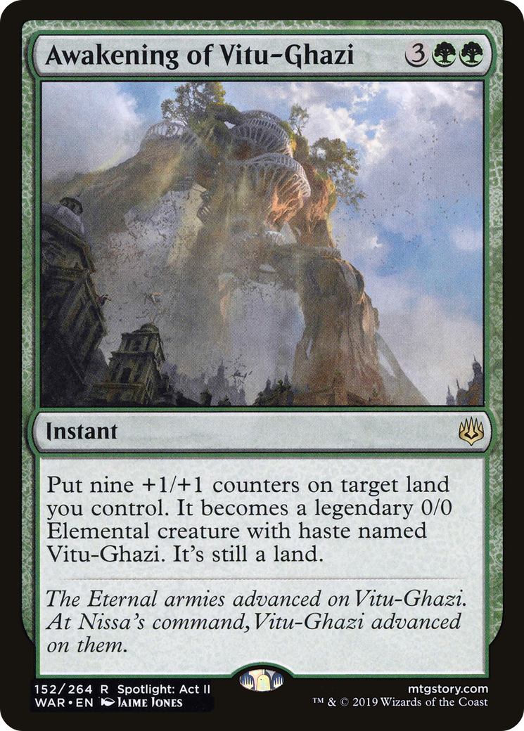 Awakening of Vitu-Ghazi (WAR) #152 [EN/N]