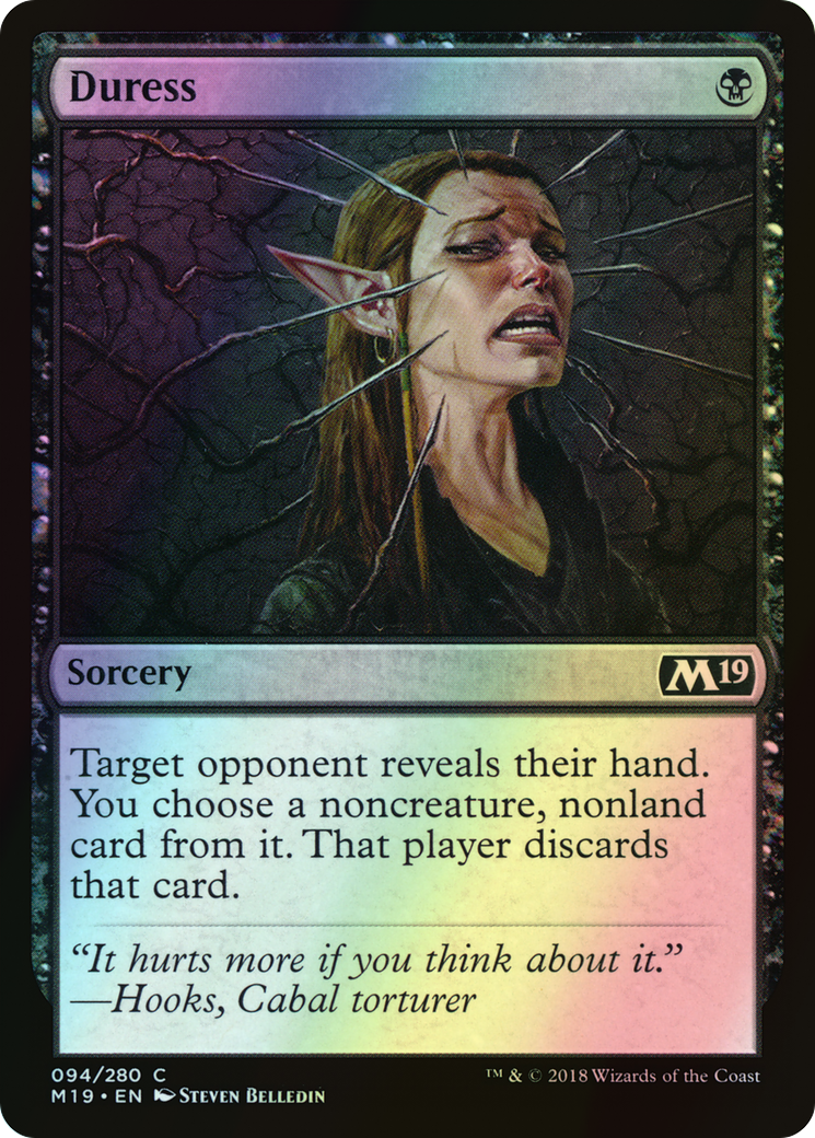 Duress (M19) #94 [EN/F] s/o