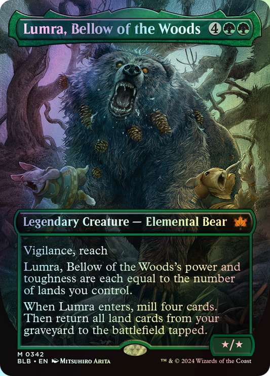 Lumra, Bellow of the Woods (BLB) #342 [EN/F] s/o
