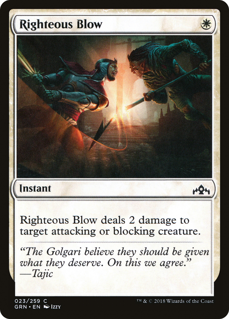 Righteous Blow (GRN) #23 [EN/N]