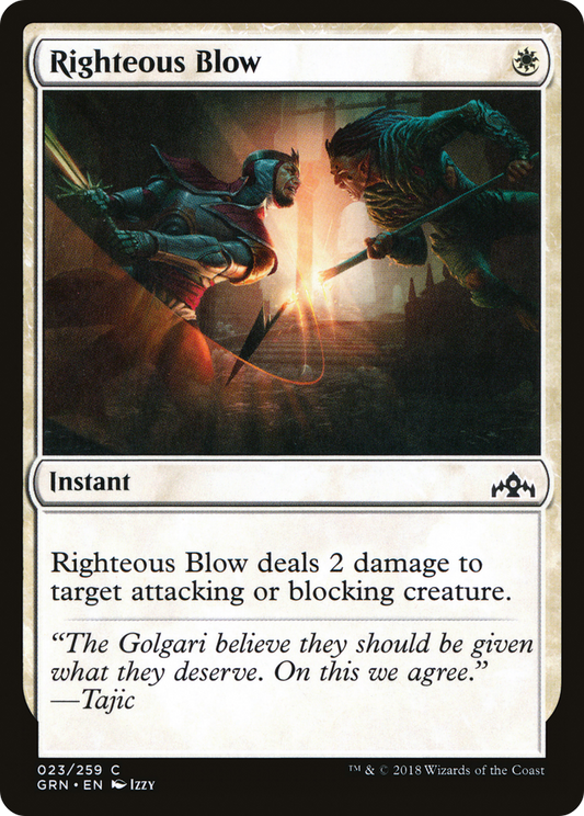 Righteous Blow (GRN) #23 [EN/N]