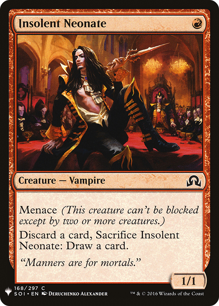Insolent Neonate (PLST) #SOI-168 [EN/N]