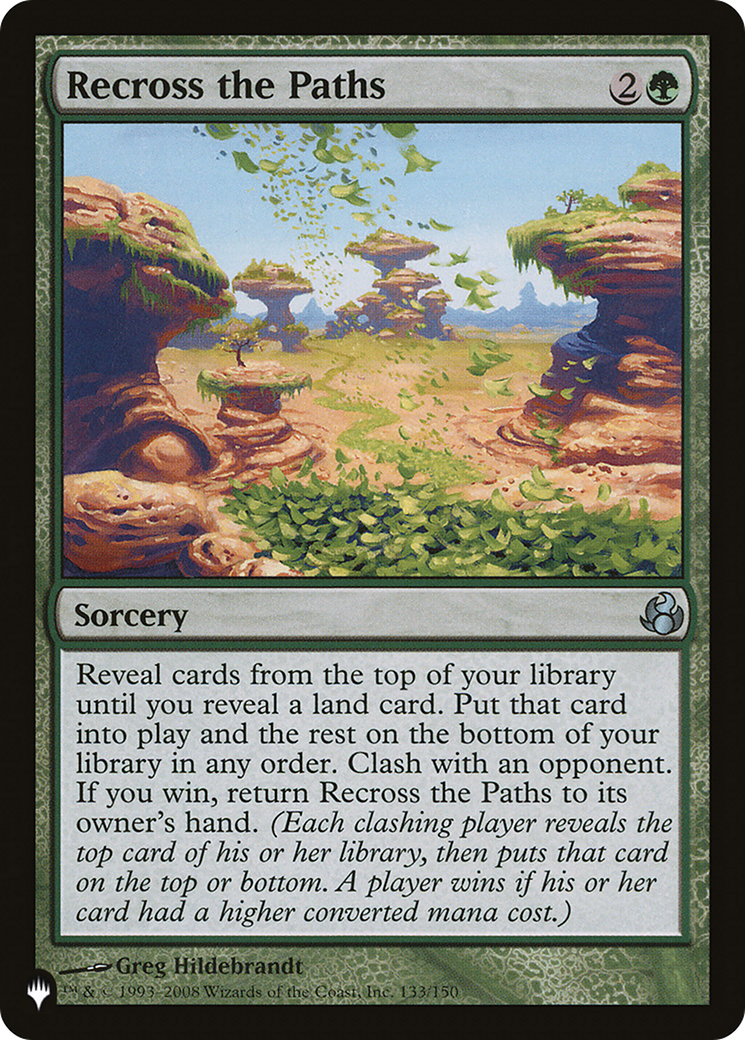 Recross the Paths (PLST) #MOR-133 [EN/N]