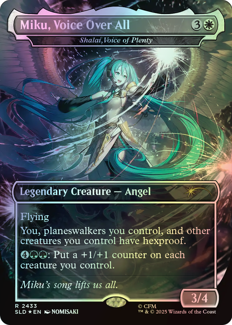 Shalai, Voice of Plenty (SLD) #2433 [EN/F]