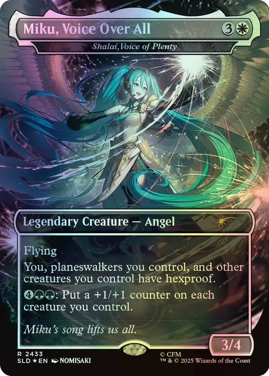 Shalai, Voice of Plenty (SLD) #2433 [EN/F] s/o