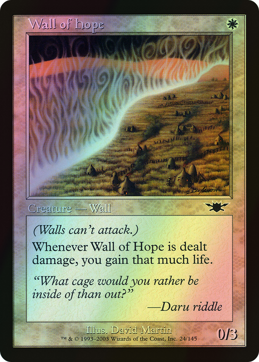 Wall of Hope (LGN) #24 [EN/F]