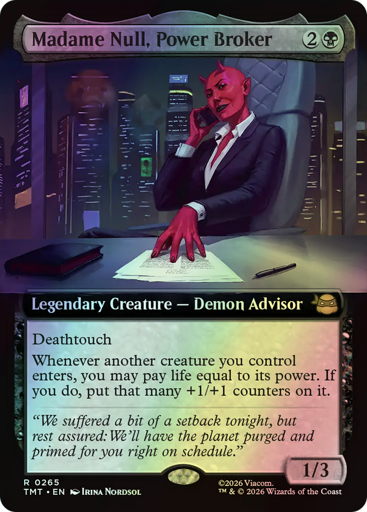 Madame Null, Power Broker (TMT) #265 [EN/F]