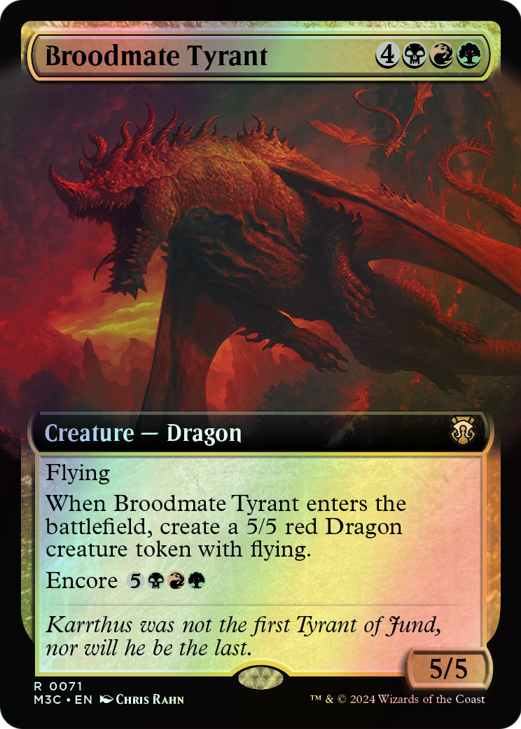 Broodmate Tyrant - Ripple Foil (M3C) #71 [EN/F]