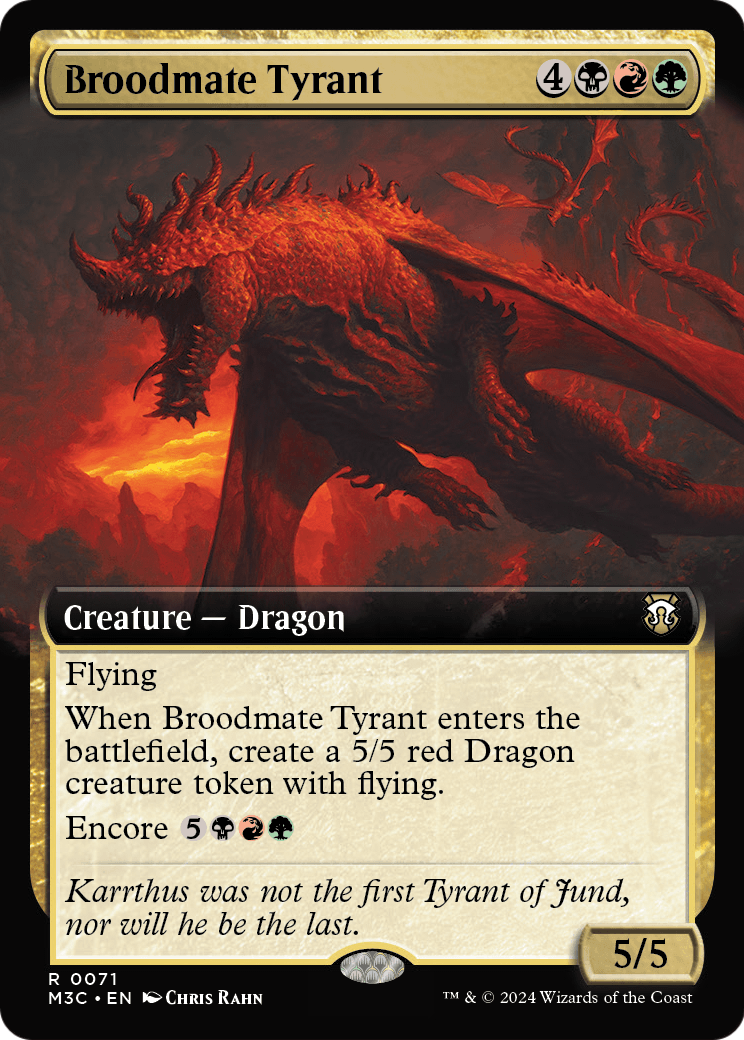 Broodmate Tyrant (M3C) #71 [EN/N]
