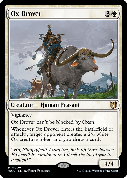 Ox Drover (WOC) #6 [EN/N]