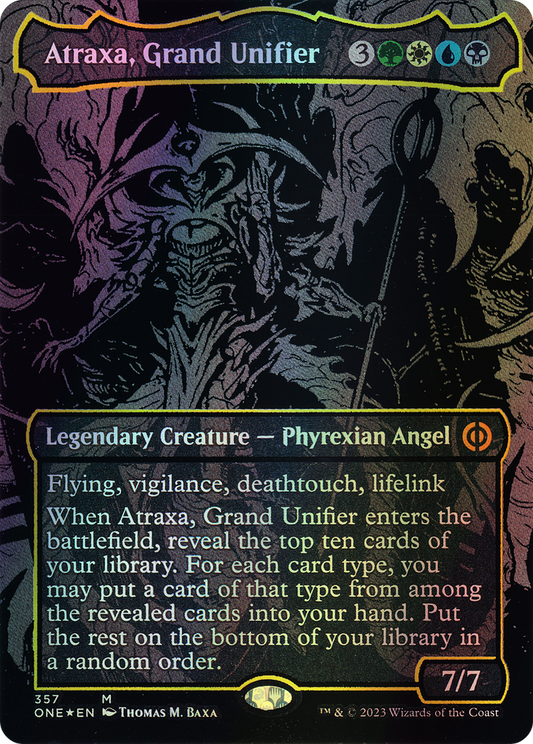 Atraxa, Grand Unifier - Raised Foil (ONE) #357 [EN/F] s/o