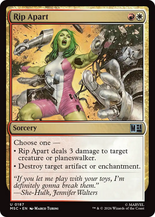 Rip Apart (MSC) #187 [EN/N]
