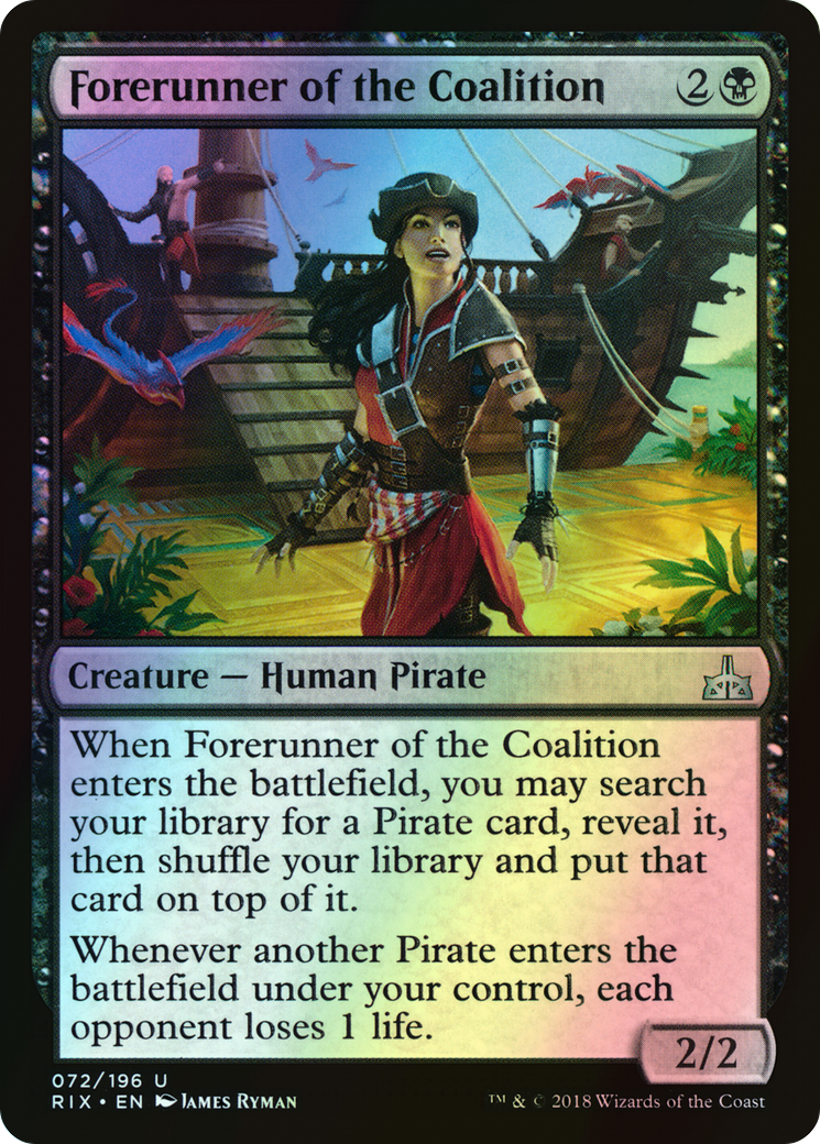 Forerunner of the Coalition (RIX) #72 [EN/F]