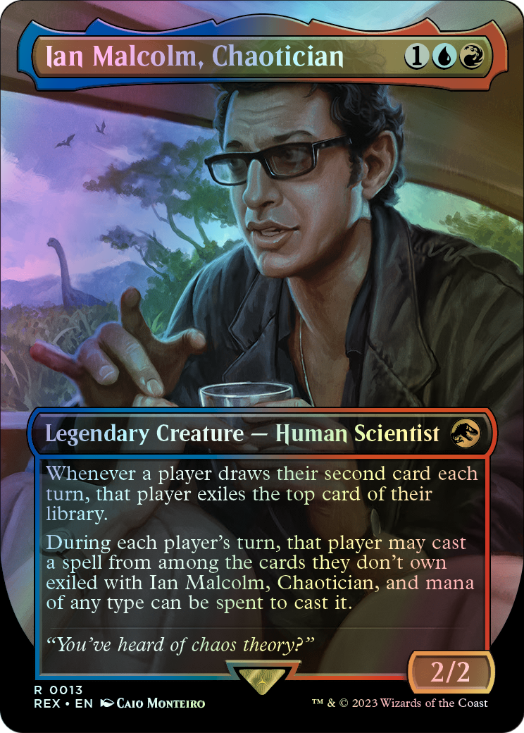 Ian Malcolm, Chaotician (REX) #13 [EN/F]