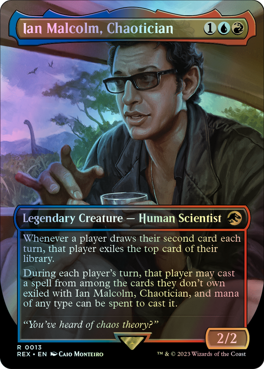 Ian Malcolm, Chaotician (REX) #13 [EN/F]