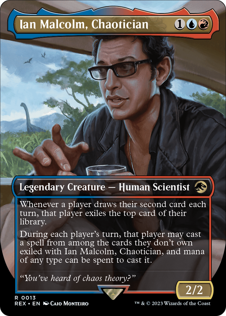 Ian Malcolm, Chaotician (REX) #13 [EN/N]