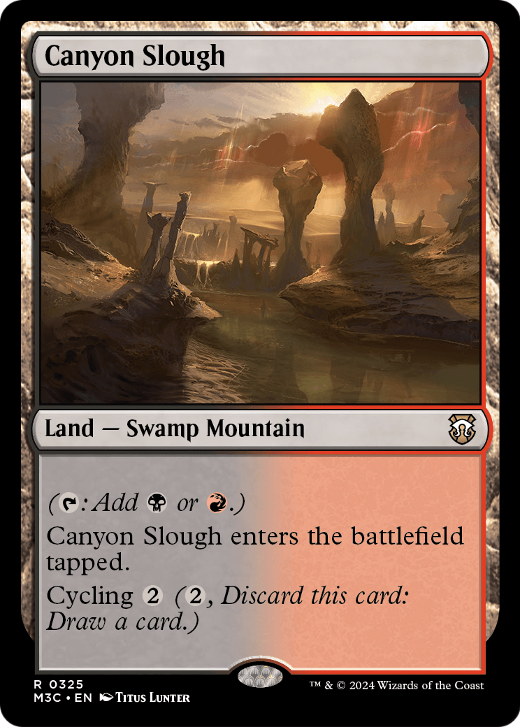 Canyon Slough (M3C) #325 [EN/N]