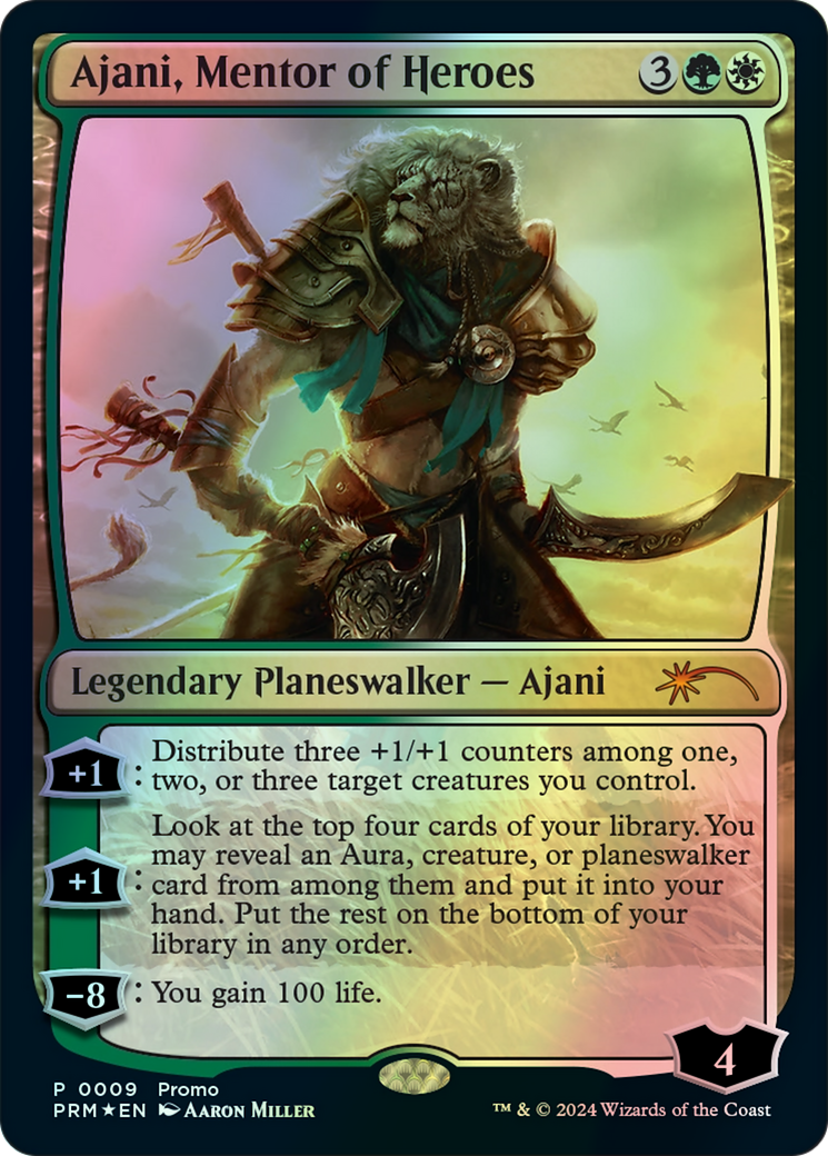 Ajani, Mentor of Heroes (PMEI) #2024-3 [EN/F]