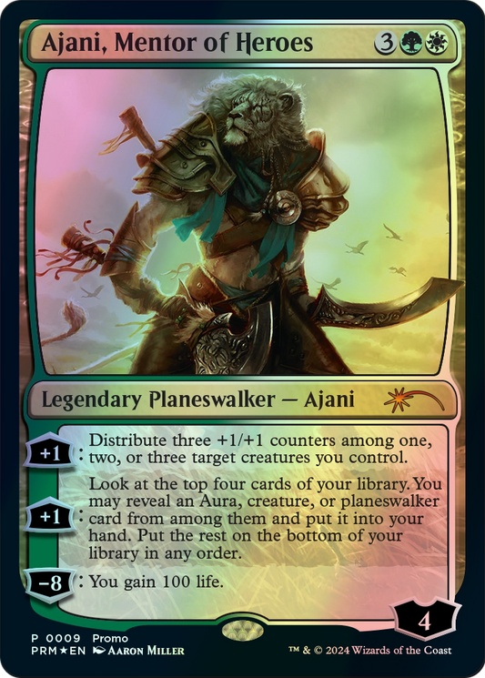 Ajani, Mentor of Heroes (PMEI) #2024-3 [EN/F]