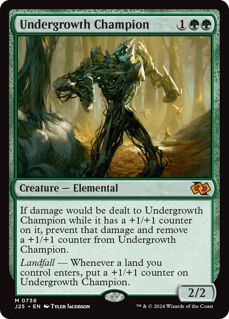 Undergrowth Champion (J25) #736 [EN/N]