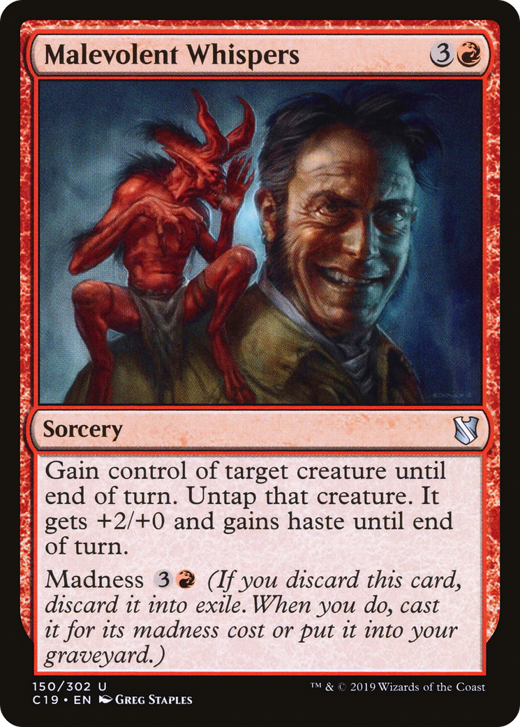 Malevolent Whispers (C19) #150 [EN/N]