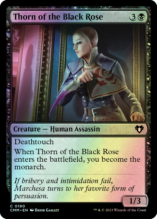 Thorn of the Black Rose (CMM) #190 [EN/F] s/o