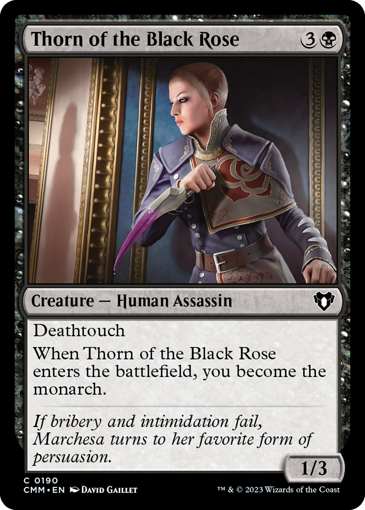 Thorn of the Black Rose (CMM) #190 [EN/N] s/o
