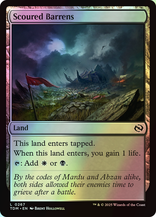 Scoured Barrens (TDM) #267 [EN/F] s/o
