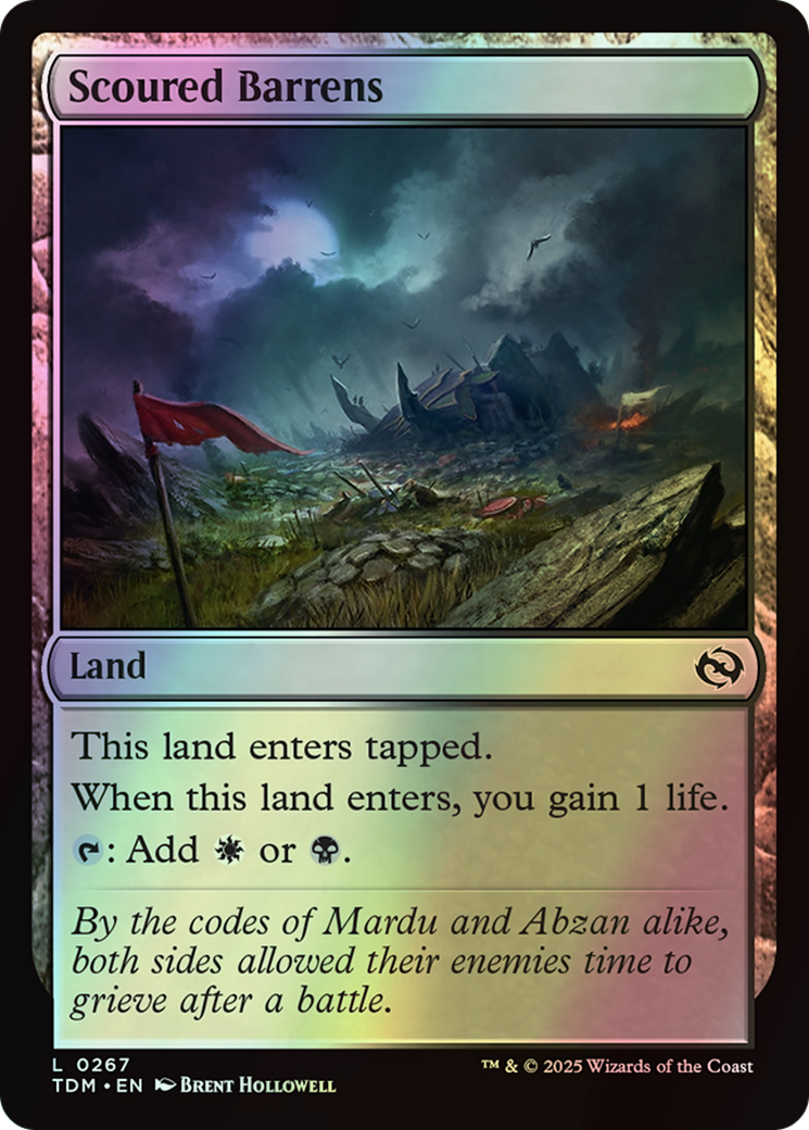 Scoured Barrens (TDM) #267 [EN/F] s/o