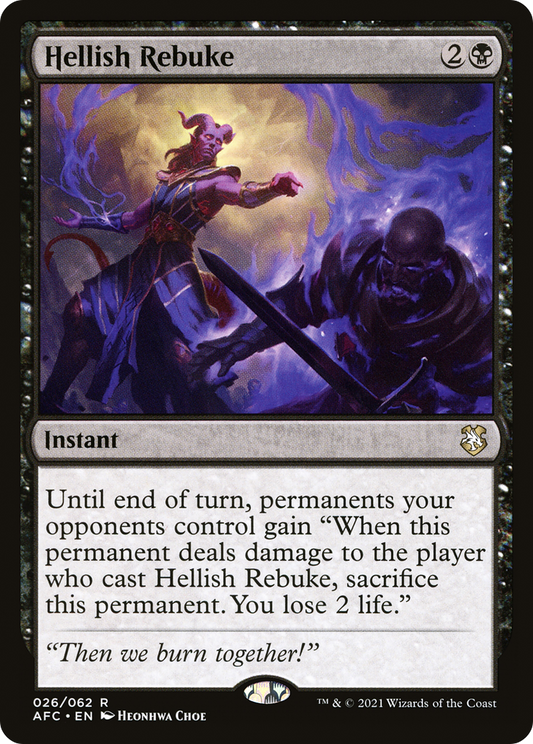 Hellish Rebuke (AFC) #26 [EN/N] s/o