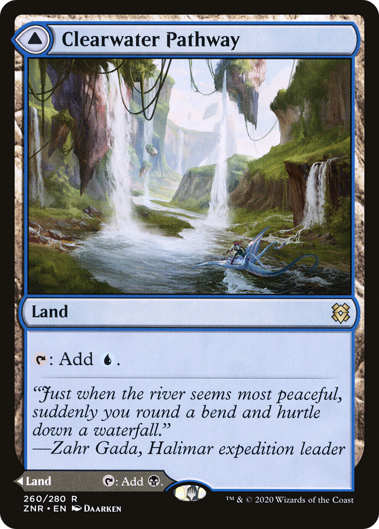 Clearwater Pathway // Murkwater Pathway (ZNR) #260 [EN/N] s/o