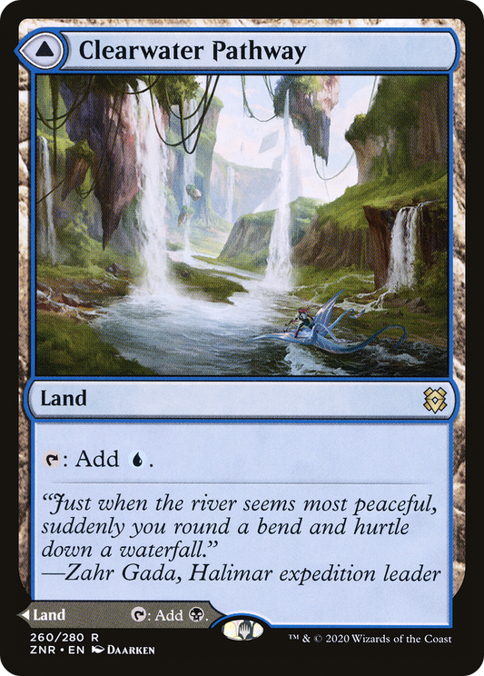 Clearwater Pathway // Murkwater Pathway (ZNR) #260 [EN/N] s/o