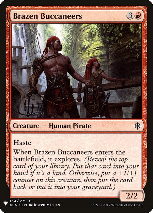 Brazen Buccaneers (PLST) #XLN-134 [EN/N]