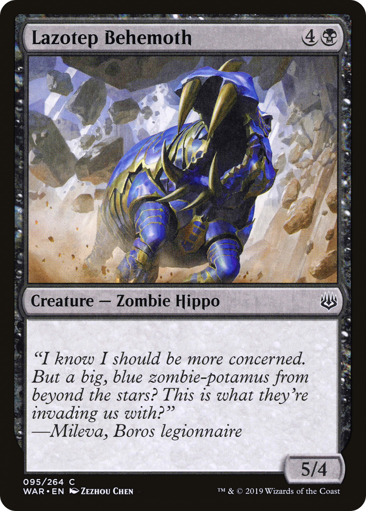 Lazotep Behemoth (WAR) #95 [EN/N]
