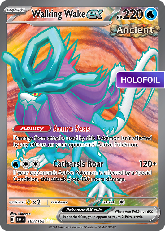 Walking Wake ex (TEF) #189 [EN/H] s/o