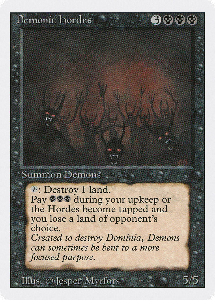 Demonic Hordes (3ED) #104 [EN/N]