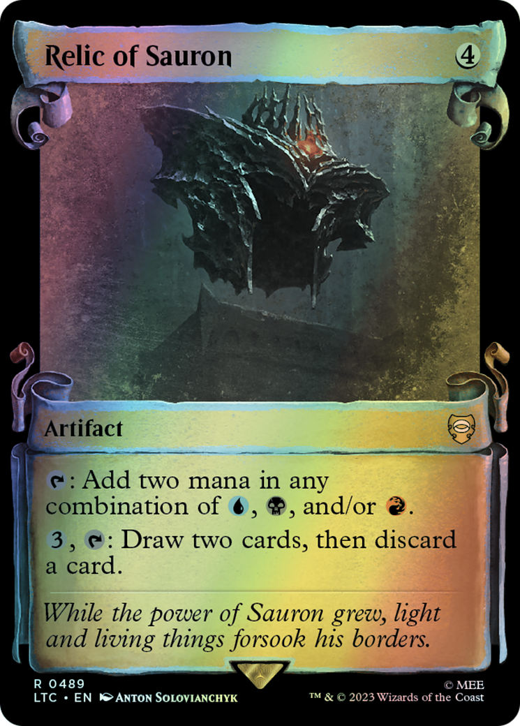 Relic of Sauron - Silver Foil (LTC) #489 [EN/F]