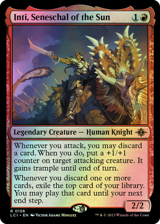 Inti, Seneschal of the Sun (PLCI) #156p [EN/F] s/o