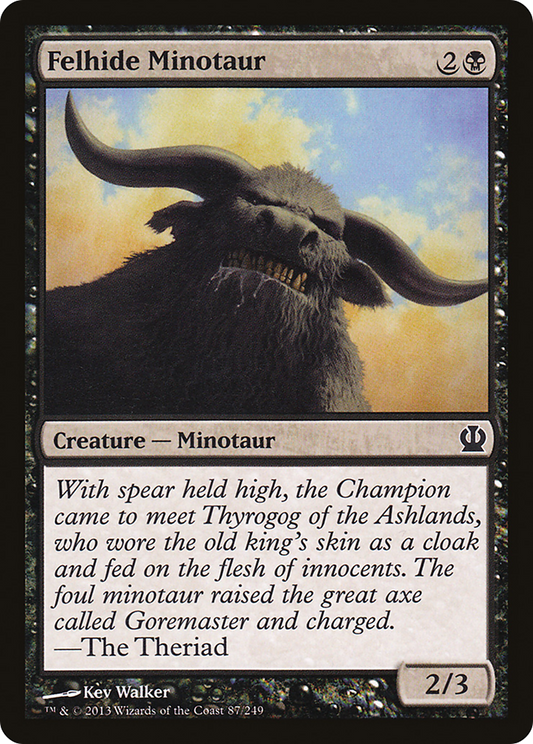 Felhide Minotaur (THS) #87 [EN/N]