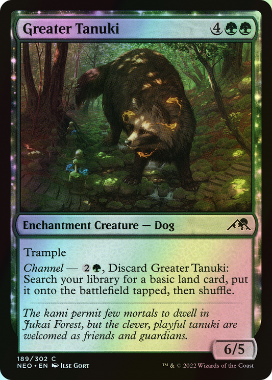 Greater Tanuki (NEO) #189 [EN/F]