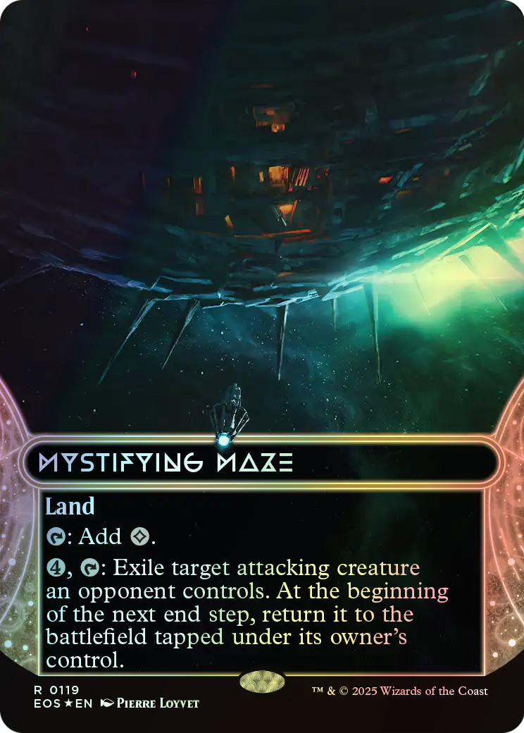 Mystifying Maze - Galaxy Foil (EOS) #119 [EN/F]