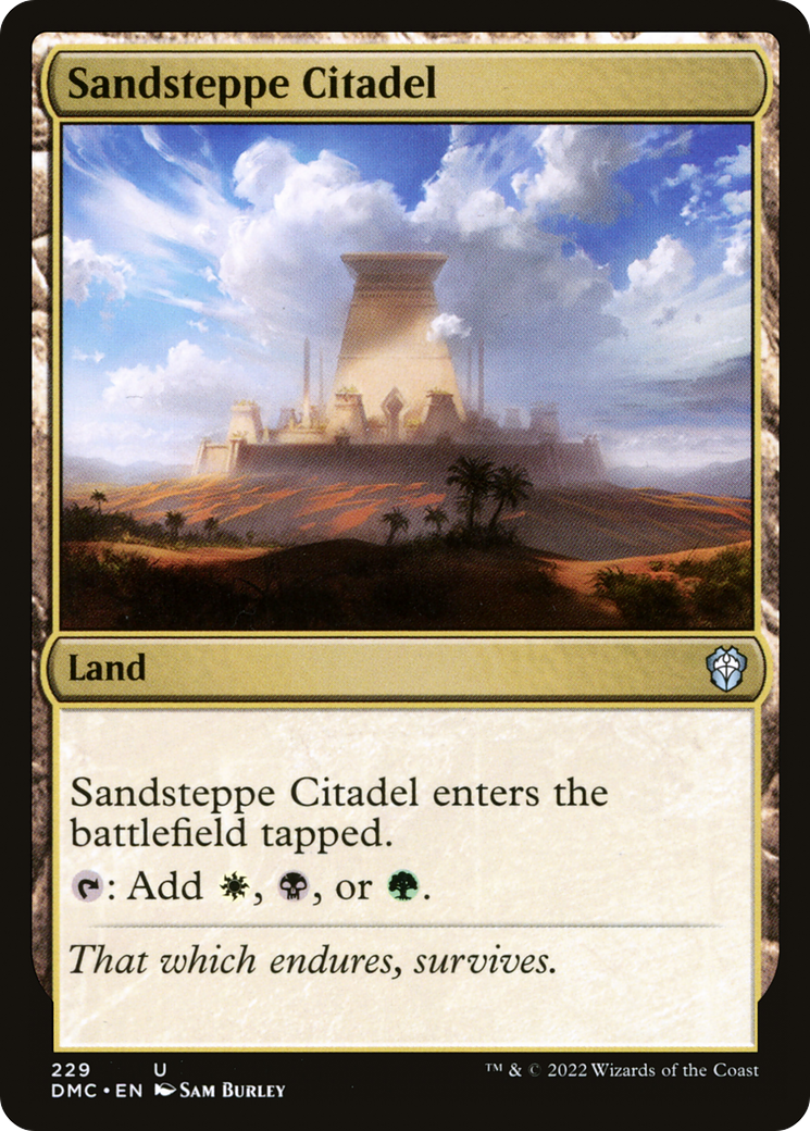 Sandsteppe Citadel (DMC) #229 [EN/N]