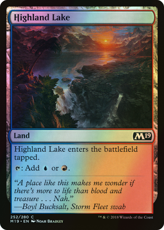 Highland Lake (M19) #252 [EN/F] s/o