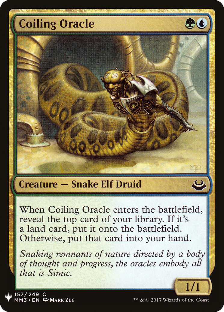 Coiling Oracle (PLST) #MM3-157 [EN/N] s/o