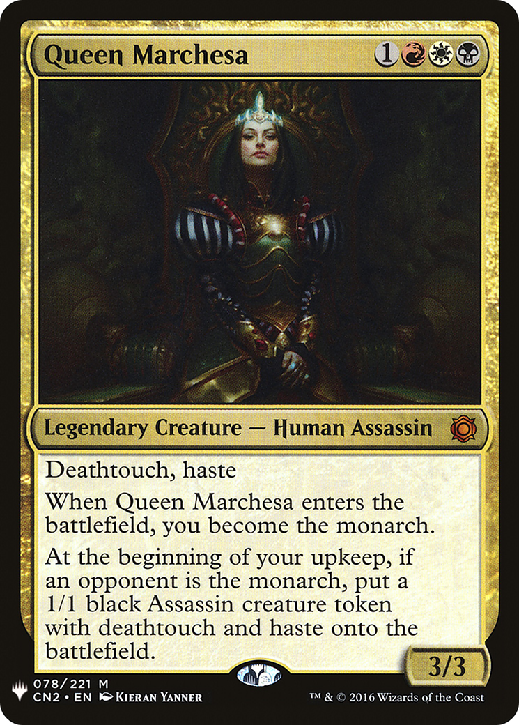 Queen Marchesa (PLST) #CN2-78 [EN/N] s/o