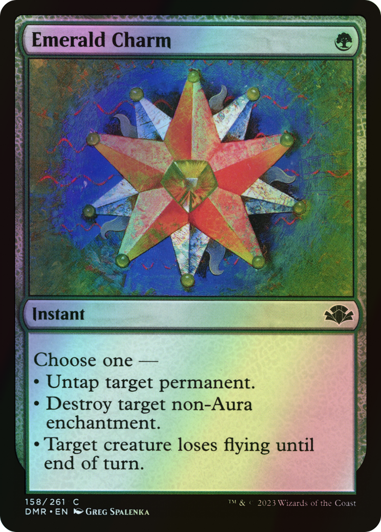 Emerald Charm (DMR) #158 [EN/F]