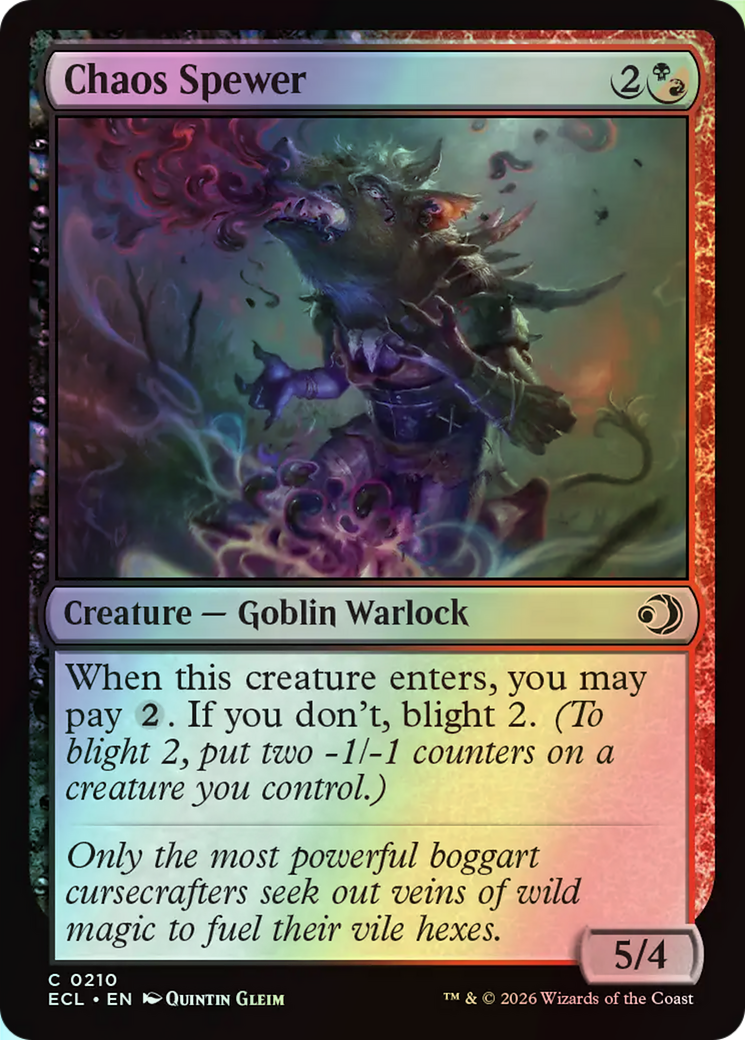 Chaos Spewer (ECL) #210 [EN/F]